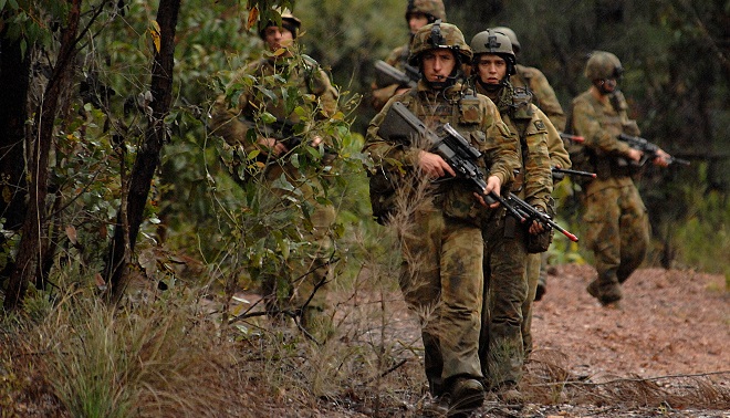 aussie soldiers